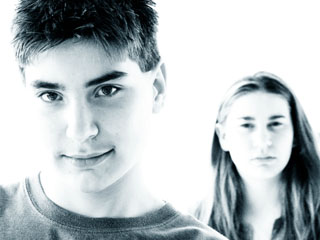 Teenage Boy and Girl